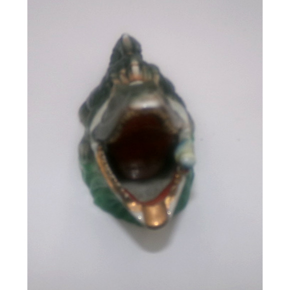 Vintage Nodder Bobber Ceramic Ashtray Dish Alligator Crocodile Jaw Japan 1950's - Picture 14 of 16